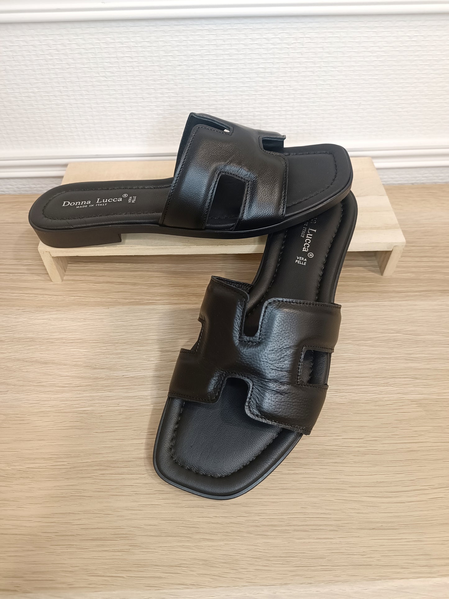 Mules Donna Lucca 1595 Noir